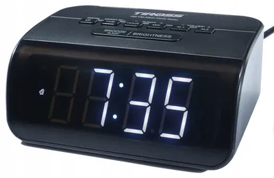 Zdjęcie produktu dla RADIOBUDZIK Budzik Z Radiem ALARMEM LED Radio AM/FM 490