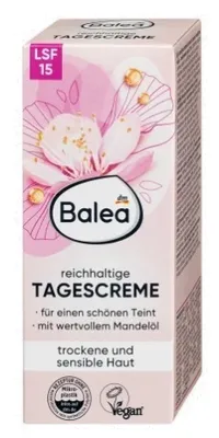 Produktbild von Balea Pflegende Tagescreme SPF15 50ml - Feuchtigkeitspflege für den Tag