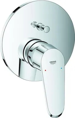 Zdjęcie produktu dla Grohe Eurodisc Cosmopolitan - Bateria podtynkowa do 2 urządzeń, chrom 24056002