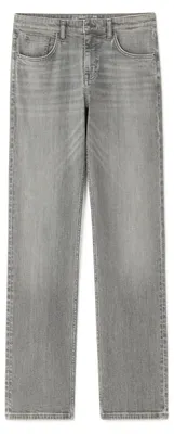 Produktbild von Herren Jeans Regular3l mit weiten Beinen, Grau, im 5-Pocket-Stil, Größe 40/32