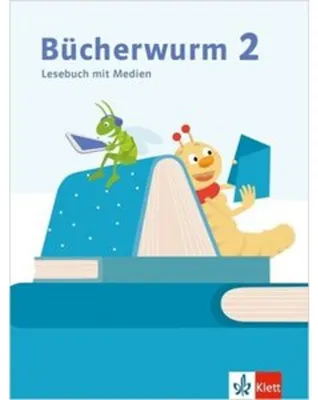 Immagine prodotto di Bücherwurm 2. Lesebuch mit Medien Klasse 2