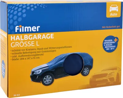 Produktbild von FILMER Auto-Halbgarage Größe L, 38312