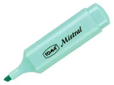 Zdjęcie produktu dla Zakreślacz Mistral Pastel niebieski (10szt) TOMA