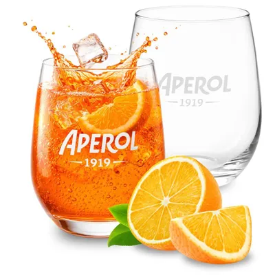 Produktbild von Maxito Aperol Gläser von hervorragender Qualität mit 500 ml im 2er Set als Geschenke für Frauen oder Aperol Geschenk - Aperol Spritz Gläser - Cocktail