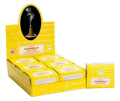 Image de Bûches d'encens à la citronnelle