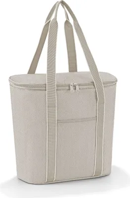 Produktbild von reisenthel thermoshopper, Isotasche, isolierte Tasche, Shopper, Einkaufstasche, Herringbone Sand, 15 L, OV6049