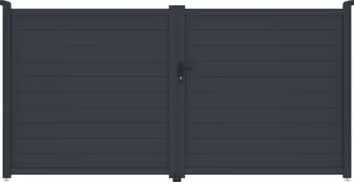 Zdjęcie produktu dla Brama dwuskrzydłowa G21 Orlando 350x173 cm, antracytowa