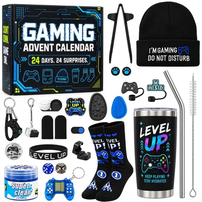 Productafbeelding van Gaming Adventskalender 2026 Tieners met Uitgebreide Gamer Cadeauset
