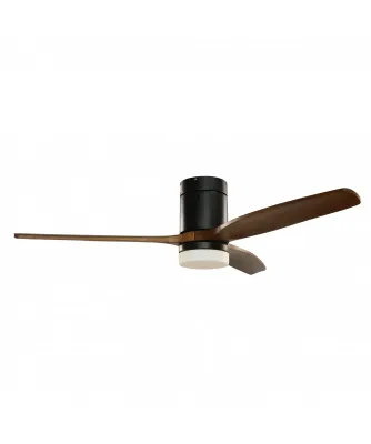 Obrázok produktu pre Grunkel SKYWIND-52WN, Domáci lopatkový ventilátor, Čierna, Hnedá, Strop, Drevo, 70 dB, 213 ot/min