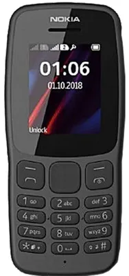 Produktbild von Mobiltelefon Nokia 106, Dual-SIM, 1,8-Zoll-TFT-Display, Grau