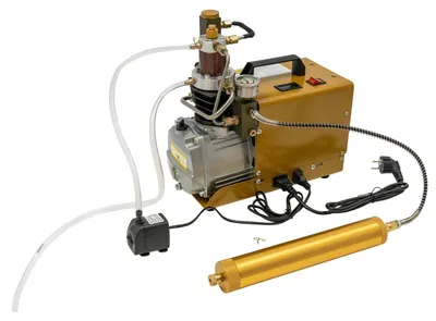 Immagine prodotto di Compressore d'aria ad alta pressione - Pompa d'aria - Compressore - Pompa elettrica - Compressore pneumatico - Motore da 1,8 kW
