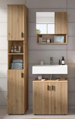 Produktbild von Badkombination Mone 2 | 3-teilig | Artisan Oak
