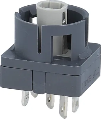 Produktbild von Georg Schlegel Leucht-Tastkontaktgeber, 1W Kontaktgeber CTLF, beleuchtbar Flachstecker 2,8mm x 0,8mm - 1 Stück