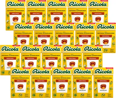 Produktbild von Ricola - Original Ohne Zucker - 20x 50g