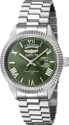 Immagine prodotto di Invicta Specialty 43936 Orologio da uomo - Movimento al quarzo - Acciaio inossidabile con quadrante verde - 40 mm