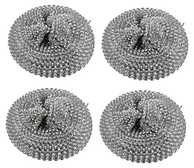 Entkalker aus Edelstahl, 4-teilig, wiederverwendbar, 5,2 x 3 cm