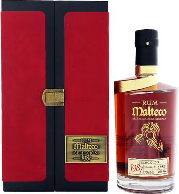 Produktbild von Malteco Selección 1987 - Guatemala Rum - Mit Holzbox