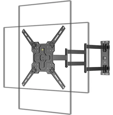 Productafbeelding van Wandbeugel voor TV, 26-65 inch, kantelbaar, VESA 400x400, maximaal gewicht 35 kg, lengte 1035 mm