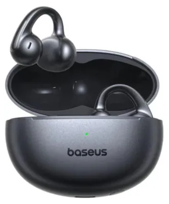 Immagine prodotto di Cuffie wireless, Baseus, in-ear, Bluetooth 6.0, 9 ore di autonomia, nero