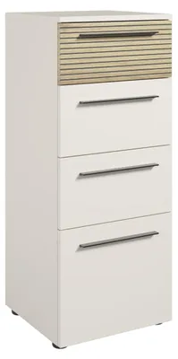 Produktbild von Aktenschrank FLORIDA, 4 Schubladen, Kaschmir, 45 cm breit, 110 cm hoch