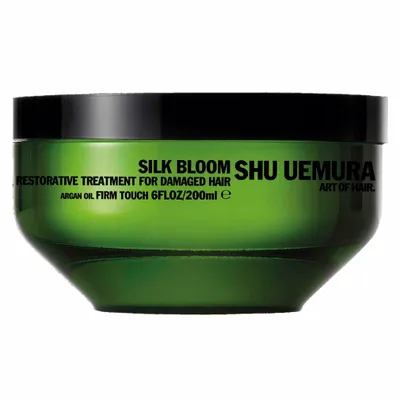 Produktbild von Shu Uemura Silk Bloom 200ml, beschädigtes Haar, 200 ml, Nährend, Reparatur, Arganöl, Topf, aqua / water / eau ● cetearyl alcohol ● behentrimonium chloride ● glycerin ● cetyl esters...