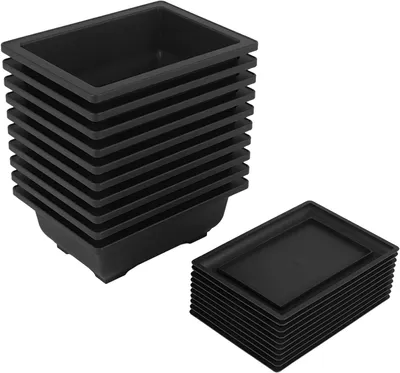 Productafbeelding van Omgoods - Set van 10 Bonsai Training Potten van Plastic