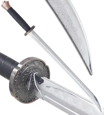 Produktbild von Polypropylen Schwert Katana Silber Ninja Schwert Trainingskampf