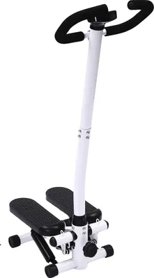 Immagine prodotto di Stepper fitness, altezza regolabile, monitor LCD, nero