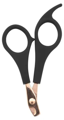 Produktbild von EBI EU436783, Katze / Hund, Scheren-Nagelknipser, Kunststoff, Edelstahl, Schwarz, 60 mm