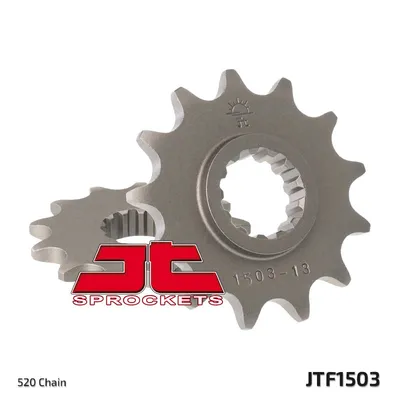 Produktbild von Jt Vorderes Ritzel 2061 13 Für Kawasaki Ksf 250 '87-'04, Kef 300 '95-'03 (206113Jt) (Kette 520)