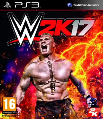 Produktbild von 2K WWE 2K17, PlayStation 3, Multiplayer-Modus, T (Jugendliche), Physische Medien