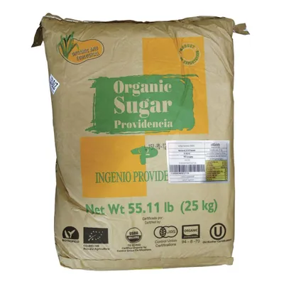 Obrázok produktu pre Surový trstinový cukor - jemný sypaný 25 kg