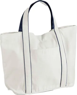 Productafbeelding van Westford Mill - Handtas "Courtside" PC7737 (één maat) (lichtbeige/donkerblauw)