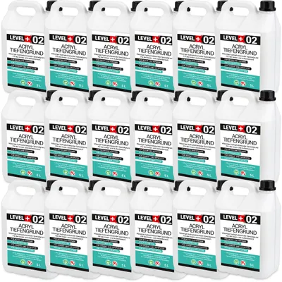 Produktbild von Acryl Tiefengrund 90L Grundierung Unter Farben und Tapeten Frostbeständig RM02