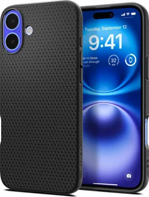 Immagine prodotto di SPIGEN Spigen Liquid Air Custodia per cellulare da 17 cm (6,7") Cover nera