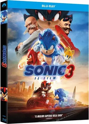 Produktbild von Plaion Pictures Sonic 3, Film, DVD/Blu-Ray, PG, Kolorowy, 4K Ultra HD, 105 min
