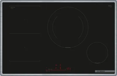 Productafbeelding van PVS845HB1E Serie 6, vrijstaand kookoppervlak (zwart/roestvrij staal, 80 cm)