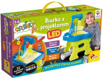Produktbild von LISCIANI GIOCHI Carotina -Schreibtisch mit LED -Projektor 88614 Lisciani