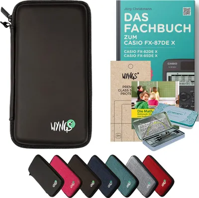 Produktbild von CALCUSO Zubehör Streberpaket Schwarz kompatibel für Taschenrechner Casio FX-85DE X