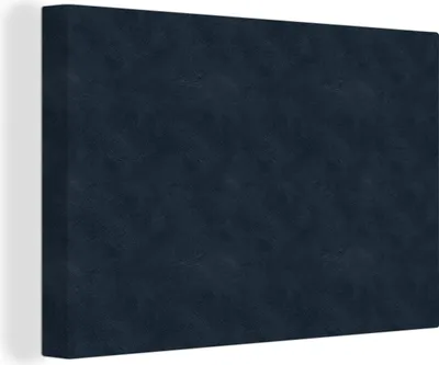 Produktbild von OneMillionCanvasses® - Leinwandbilder - 150x100 cm, Leder - Blau - Tierhaut, Wandbilder Kunstdruck Wanddekoration - Foto auf Leinwand - Gemälde auf Holzrahmen