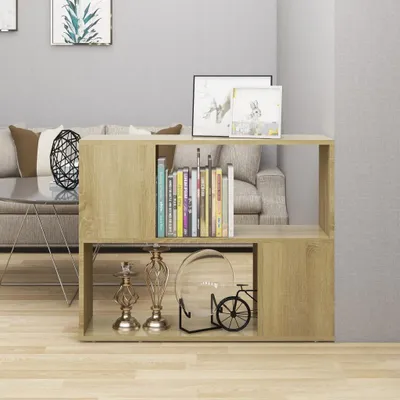 Produktbild von The Living Store TV-Schrank Sonoma-Eiche 80x24x63 cm Holzwerkstoff