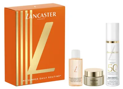 Image de Crème illuminatrice Sun Perfect SPF 50, coffret de 3 pièces