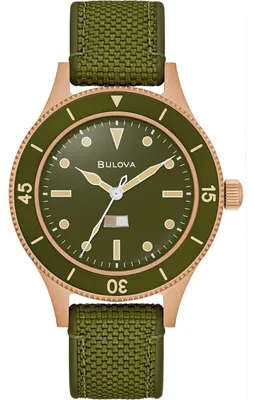 Produktbild von Bulova Herrenuhr 98A324 Quarz Analog Saphirglas 38 mm Datum Wasserdicht 20 ATM
