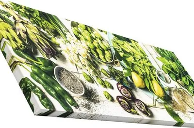 Produktbild von Leinwandbild Ingredients V 77x27 cm