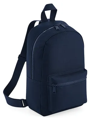 Immagine prodotto di BagBase BG153 | Mini Essential Fashion Backpack / 23 x 35 x 12 cm - Colore: French Navy - Dimensioni: 23 x 35 x 12 cm