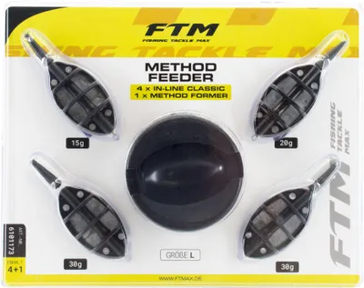 Produktbild von FTM Method Feeder 4er Set - Method Feeder Set