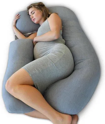 Immagine prodotto di Cuscino per la gravidanza, a forma di U, grigio
