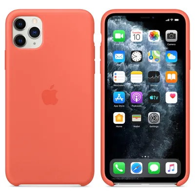 Immagine prodotto di Custodia Apple in silicone per iPhone 11 Pro Max Clementine