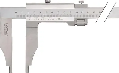 Produktbild von Werkstattmessschieber DIN 862 800 mm Schnabellnge 150 mm