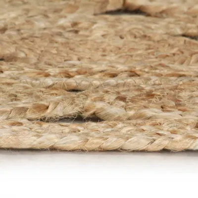 Produktbild von vidaXL Teppich Handgefertigt Geflochten Jute 240 cm